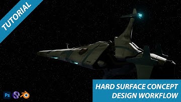 Hard SurfaceConcept Design Workflow Tutorial - Trailer