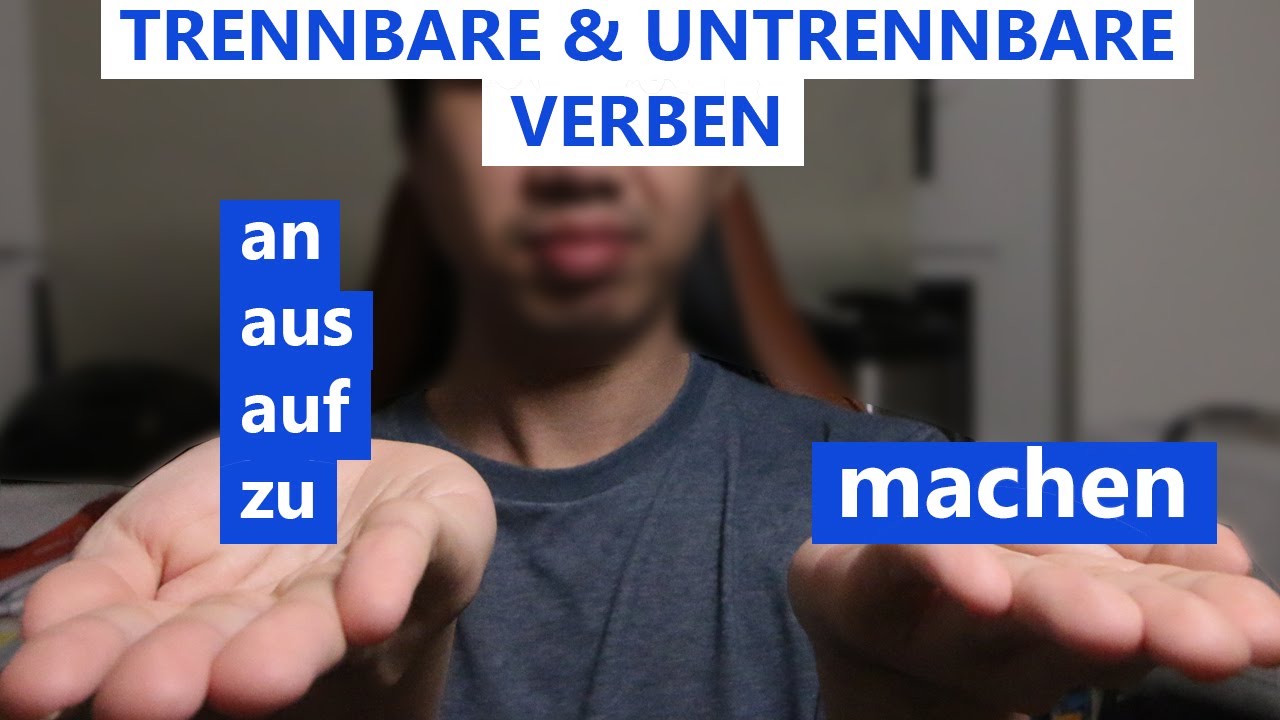 Kata Kerja Kok Dipisah? Trennbare vs Untrennabre Verben Bahasa Jerman | Belajar Bahasa Jerman
