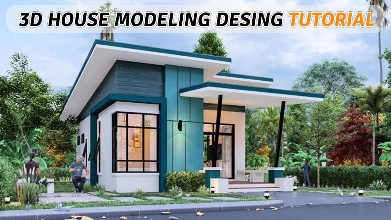 3D House Design for Beginners: Create a Simple One-Story Home - YouTube