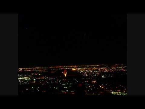 Night landing RWY12R at San Antonio International ...