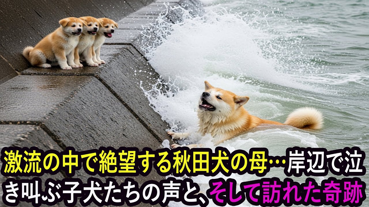 「助からない」と言われた命が世界を変えた——秋田犬勇気と奇跡の保護所の物語