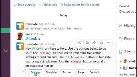 Setup Auto Translation