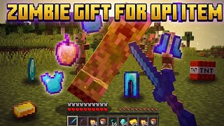 Zombie Gift se Full Diamond Complete 💎 Minecraft Challenge!