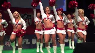 Arizona Cardinals Cheerleaders at the NFLUK Live Event, Mermaid Theatre, London 21/10/17