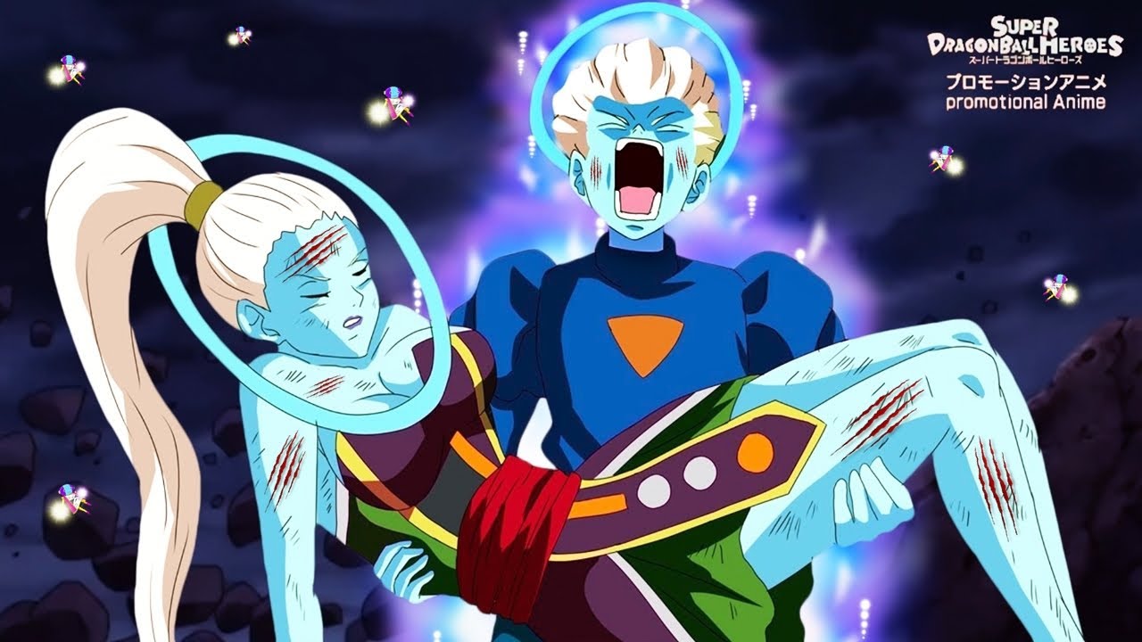 Goku atinge o poder de super saiyajin 10 infinito e supera Daishinkan 