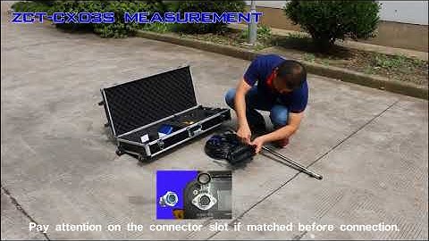 ZCT-CX03S digital inclinometer system geotechnical inclinometer installation