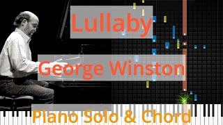 🎹Solo &amp; Chord, Lullaby, George Winston, Synthesia Piano