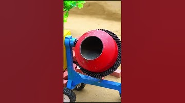 diy mini tractor making strong bridge using brick _ metal construction science project @topminigear