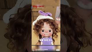 Springdoll Blythe Hair Mohair Wig For Qbaby And Other 25Cm Headsize Bjd Doll