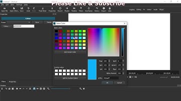 Shotcut Tutorial Make Your Own COLORED BACKGROUND In 2 Mins