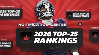 2026 Fantasy Football Early Top-25 Rankings: Flag Plants &amp; Future League Winners