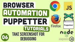Taking Screenshots for Debugging | Puppeteer #06 | Urdu & Hindi