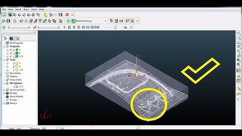 Powermill 9 Corner Stitch Finishing/Automatic/Radial/Along/Raster Flate Finishing
