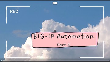 BIG-IP AS3 and FAST Packages installation