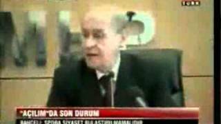 Bahçeli'nin karşısında  Sayın Öcalan deyince