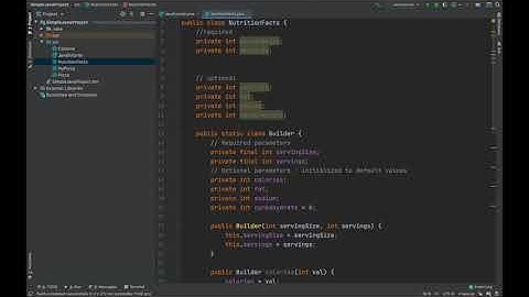Effective Java | Item 2 Consider a builder when faced with many constructor parameters