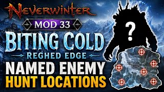 Neverwinter Mod 33 All 10 named enemies locations