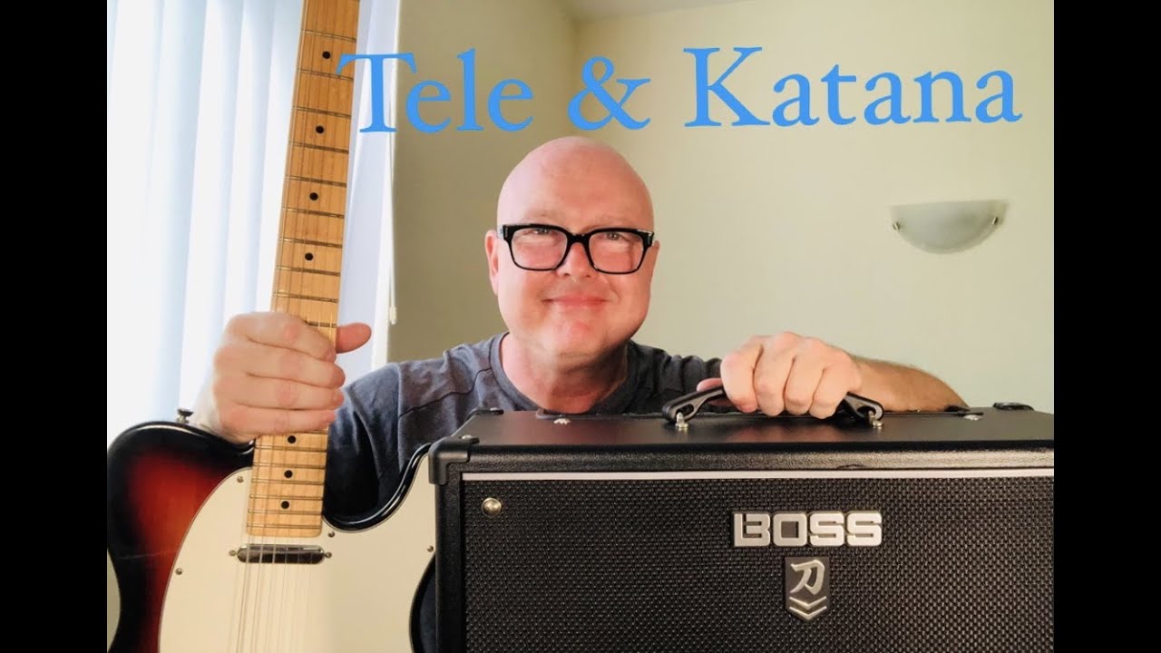 Fender Telecaster played through a Boss Katana100 MKII YouTube