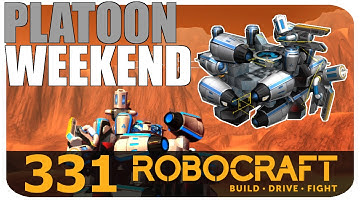 Robocraft Epic Platoon Weekend - Tier 10 Medic Hover