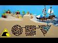 Pirate Maze Island - Dam Breach Experiment