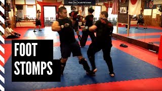 Impossible To Block Vicious Foot Stomp Strike