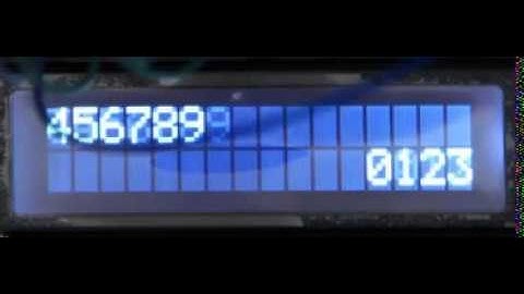 SIK Circuit #15 LCD Autoscroll