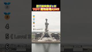 海外でバズった巨大な建物が一瞬で崩れ去る気持ちいい瞬間TOP7