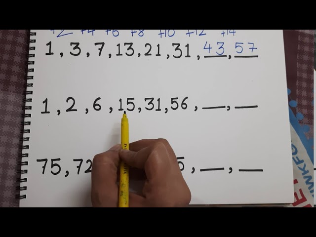NUMBER SERIES PART 2 / NUMBER PATTERNS / MATHS FOR PRIMARY/ MATHS BASIC FOR CBSE CHILDREN