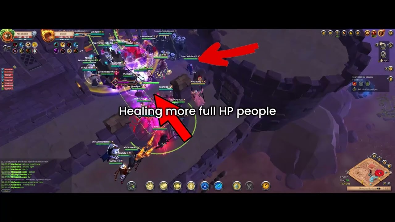 How NOT to heal in Albion (DON'T DO THIS!!!!)