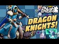 Dragon 6 Knight Build Feels So Good in the Right Lobby! | Auto Chess Mobile | Zath Auto Chess 185