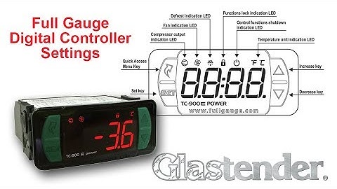 Full Gauge Digital Controller Settings