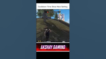OB51 Update New Cooldown Time Show Setting In Free Fire #shorts #freefire