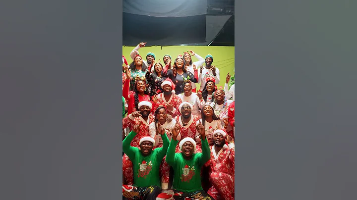 Behind the Scenes of Everybody Loves Christmas music video was so much fun
