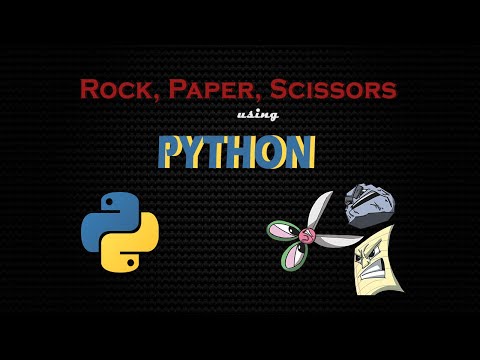 Rock Paper Scissors - Create a GAME with PYTHON