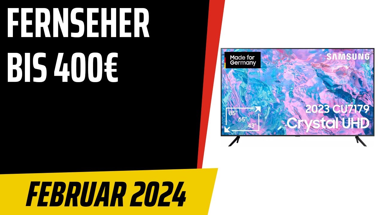 Fernseher Bis 400 Euro Test 2021 TOP–5. Die besten Fernseher bis 400€. Februar 2024. Test & Vergleich