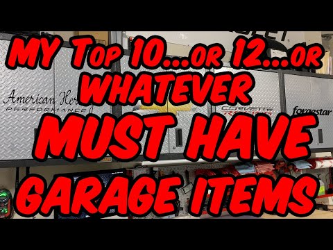 My Top 10+ Favorite Tools and Items In My Garage