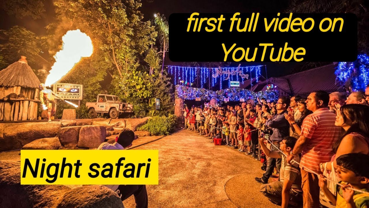 night safari singapore youtube