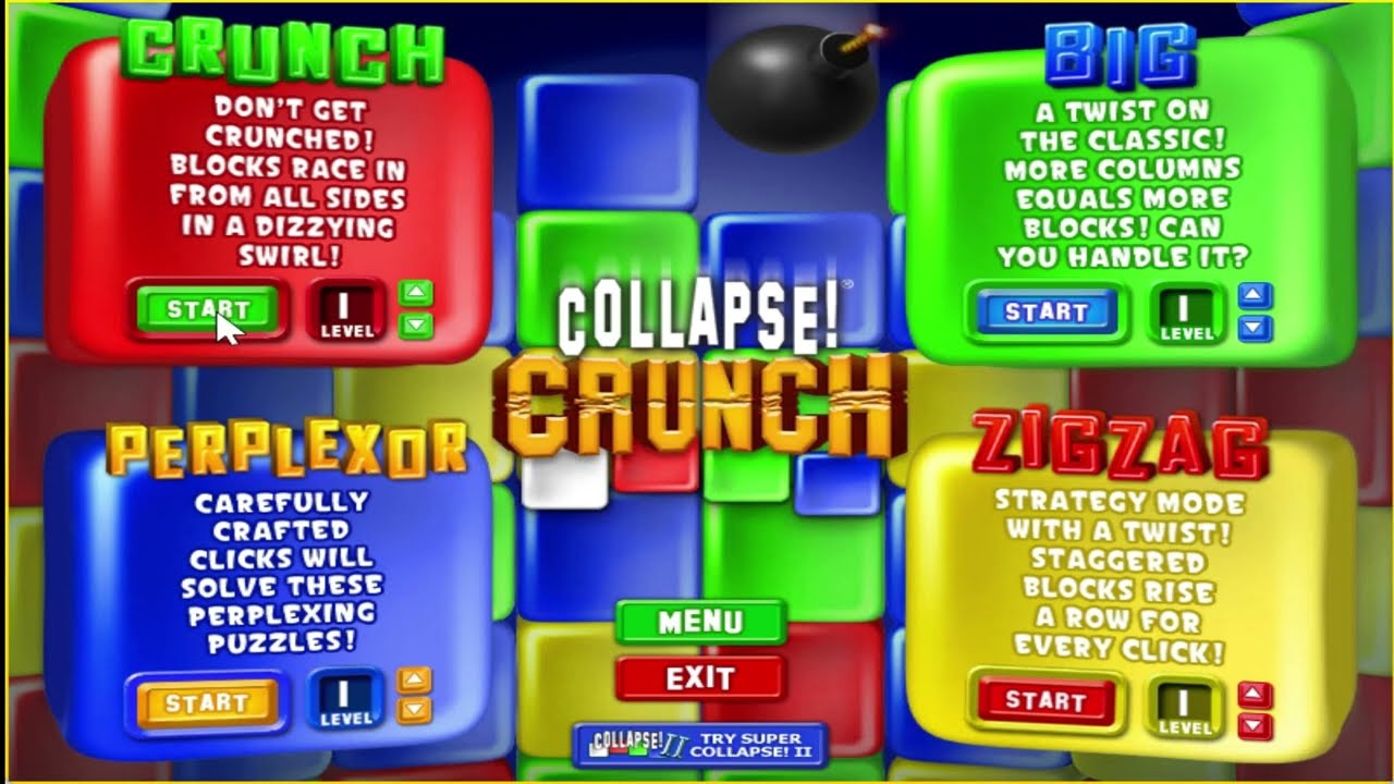 COLLAPSE CRUNCH (CRUNCH) GAME HOUSE