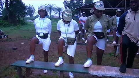 PHYSICAL TRAINING EXERCISE AT THE 2018 EDO STATE NYSC BATCH B STREAM 1 ORIENTATION COURSE