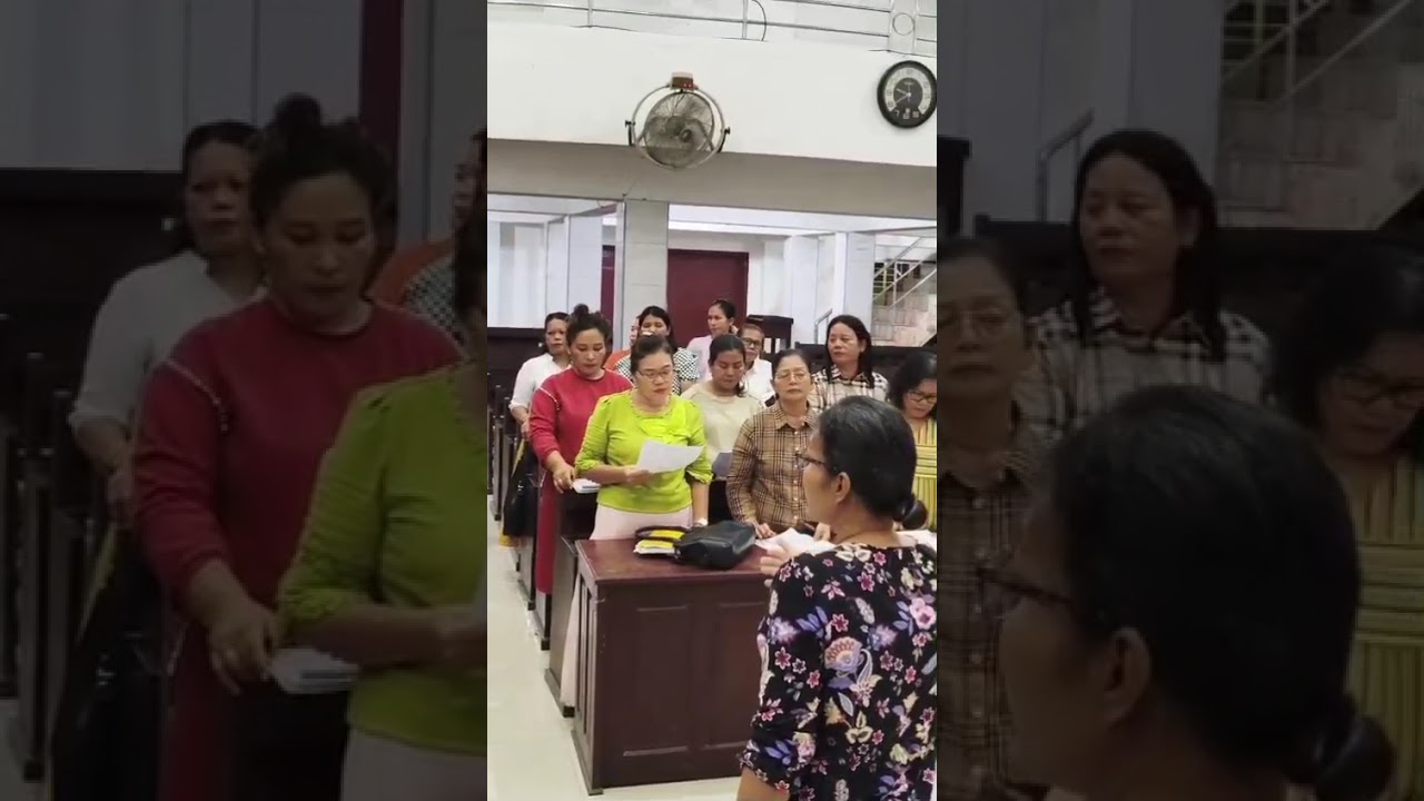 Ditatap Disarihon Cipt: Henry Tulus Sitompul Sesi Latihan Ina Gloria Tj Selamat HKBP Bethel Medan 