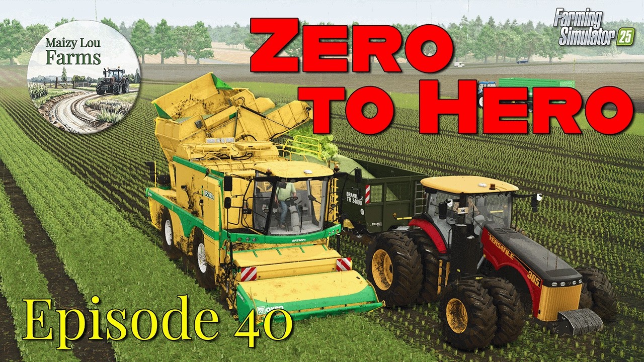 Сбор дополнительных бобов и подготовка поля | От нуля до героя на ферме Мейзи Лу | Эпизод 40