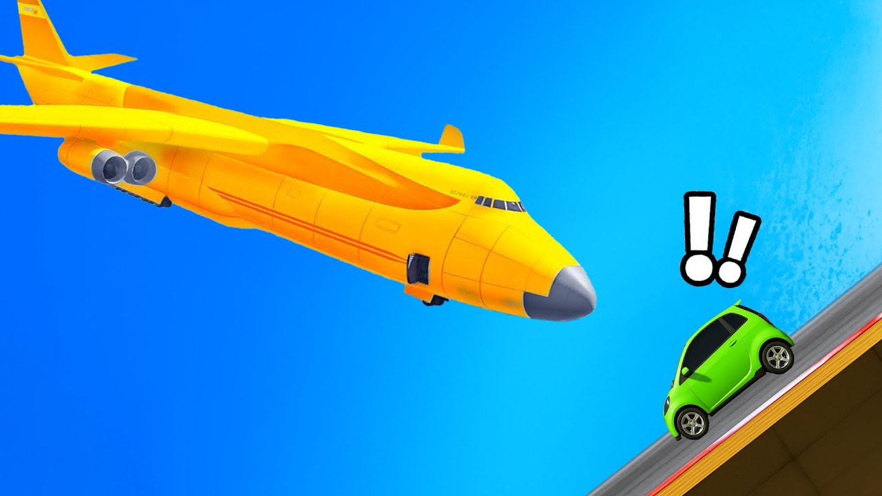 Overleef *MEGA* Vliegtuig RAMP!