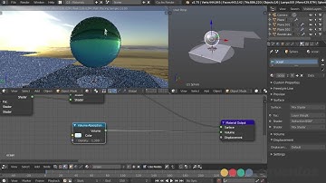 Blender 3D Tutorial : Modeling, Shading, Compositing an Island (2/5)