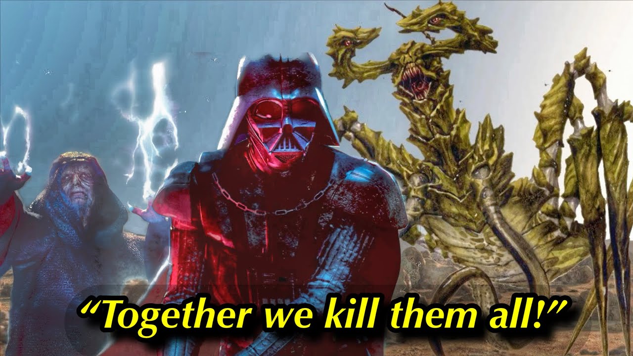 How DARTH VADER And THE EMPEROR Massacred A Nest Of Lyleks (CRAZY POWER