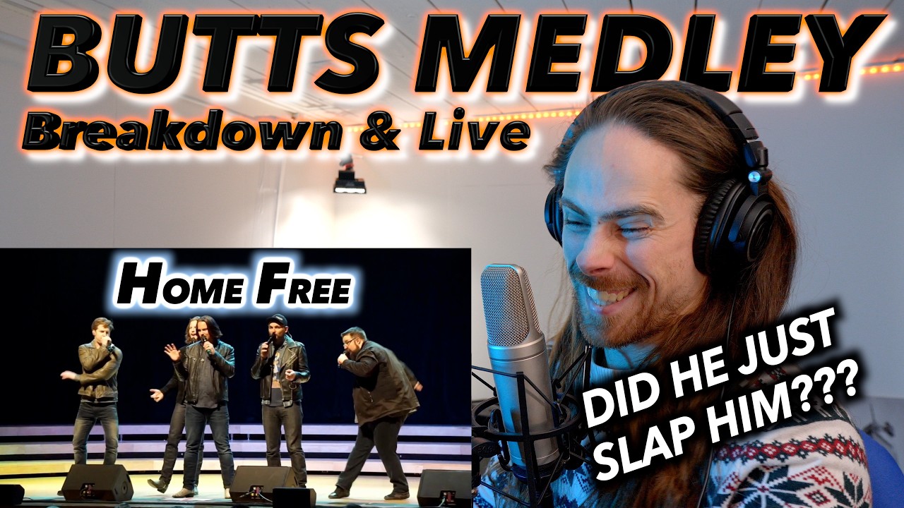 Home Free - Butts Remix (Chris Rupp breakdown & Live) РЕАКЦИЯ! (ОН ЧТО, ТОЛЬКО ЧТО ЕГО ШЛЕПНУЛ???)
