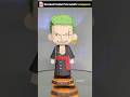 Roronoa Zoro 3D Paper Figure made from paper at home #fyp #art #zoro #onepiece #cutepaper