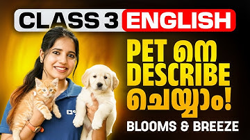 Class 3 English | Blooms And Breeze | How To Describe Pets ? | Exam Winner Class 3