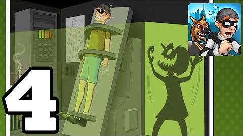 Robbery Bob - Gameplay Walkthrough Part 4 -  Chapter 3: Secret Labs - Levels 1-15 (Android, iOS)