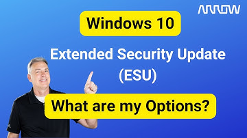 Windows 10 Extended Security Update Option (ESU) aangekondigd: wat u moet weten