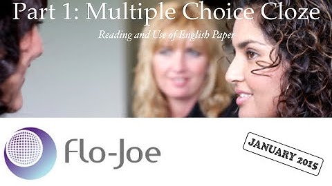 CAE Multiple Choice Cloze